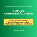 Processo nº 03 Compra de Itens de Supermercado e Material de Limpeza 