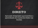 O Anteprojeto visa, dentre outras coisas, contribuir para o pleno desenvolvimento da pessoa, seu preparo para o exercício da cidadania e sua qualificação para o trabalho.