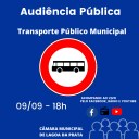Audiência Pública debate a situação do Transporte Coletivo em Lagoa da Prata