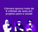 A Câmara Municipal de Lagoa da Prata aprovou mais de R$ 8.000.000,00 (oito milhões de reais) a serem aplicados na área da saúde do Município de Lagoa da Prata.