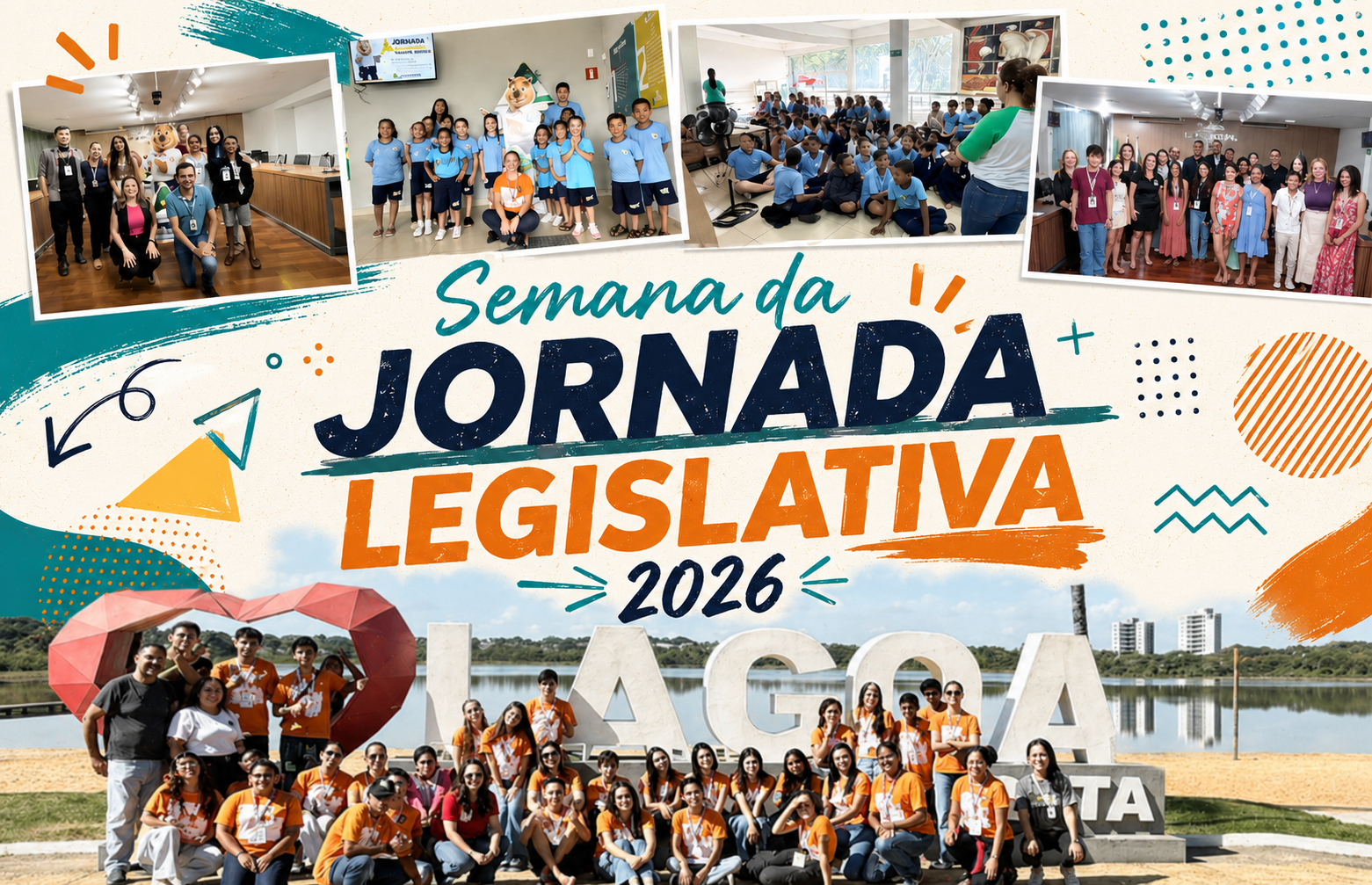 Câmara encerra Semana da Jornada Legislativa 2026 com protagonismo juvenil, cidadania e aproximação com a comunidade.