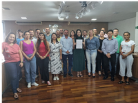 Posse de nova servidora na Câmara Municipal