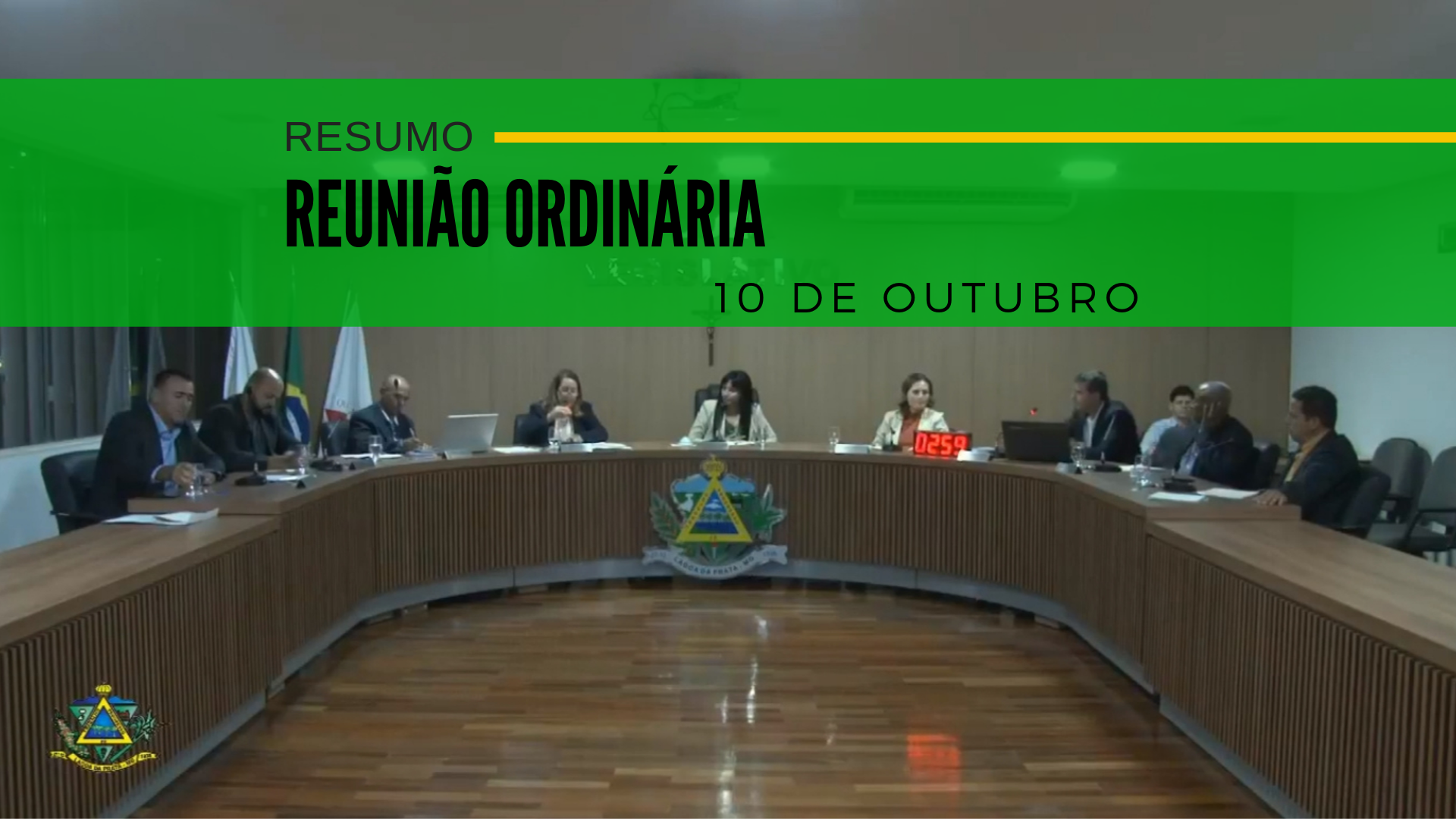 Resumo da Reunião Ordinária do dia 10 de outubro de 2019