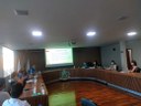 Os Vereadores membros da Mesa Diretora do Legislativo Municipal de Lagoa da Prata receberam na tarde de ontem (22/04), no Plenário da Câmara, o Secretário Municipal de Cultura e Turismo, Daniel Melo e sua equipe. O objetivo da reunião foi apresentar aos Vereadores as ações já realizadas,