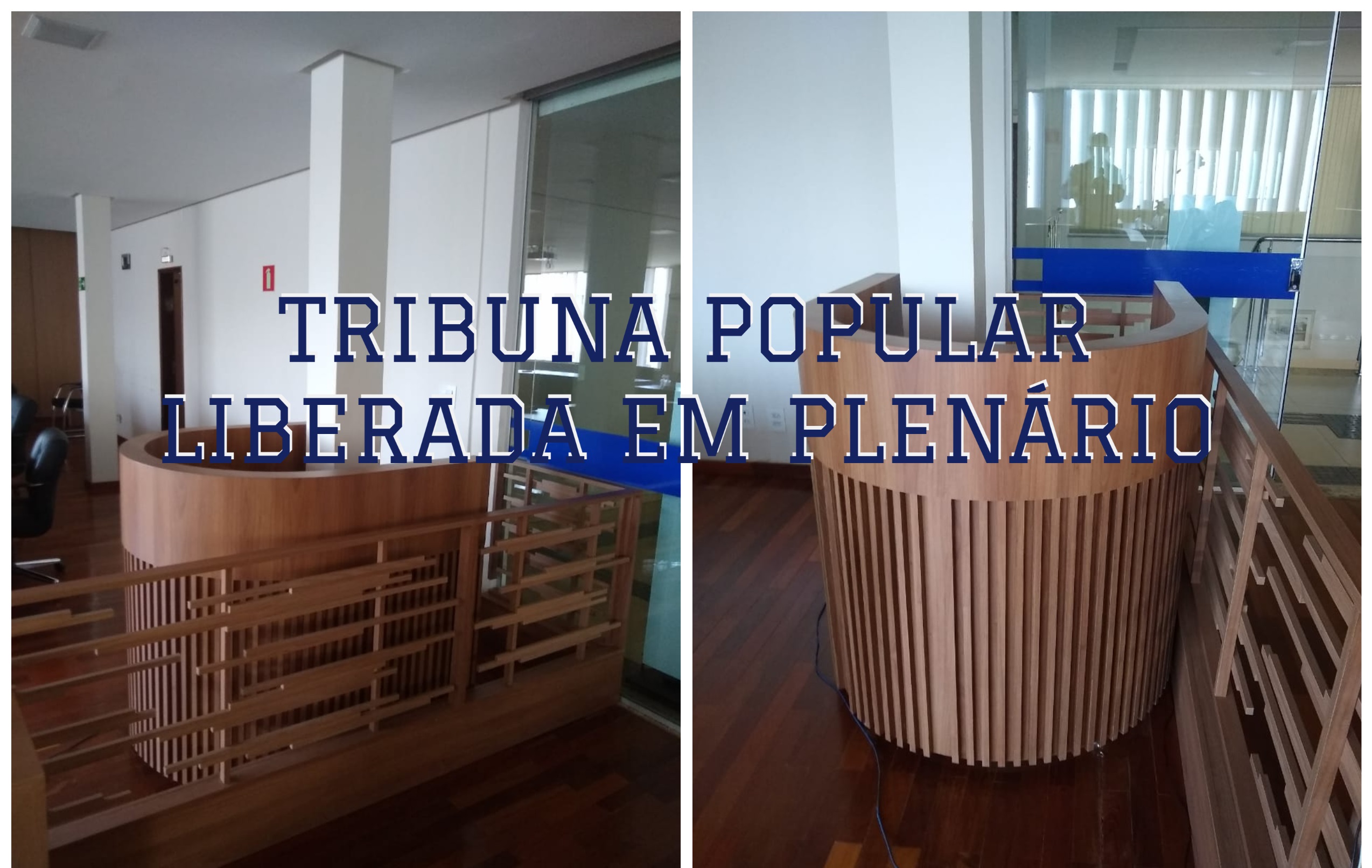 Tribuna Popular Liberada em Plenário