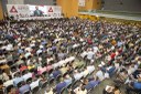 O evento, que reuniu quase 3 mil pessoas entre vereadores, prefeitos, assessores e autoridades, contou com a presença do Governador Romeu Zema, do presidente do Congresso Nacional, senador Rodrigo Pacheco e de autoridades dos três poderes.